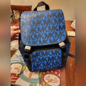 Men's backpack with matching wallet